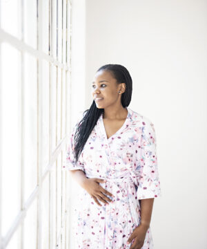 Wildflower Maternity Robe